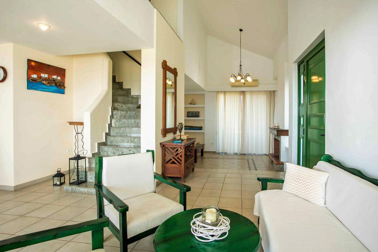 גנאדי Beachfront Villa Rhodes Seashell מראה חיצוני תמונה
