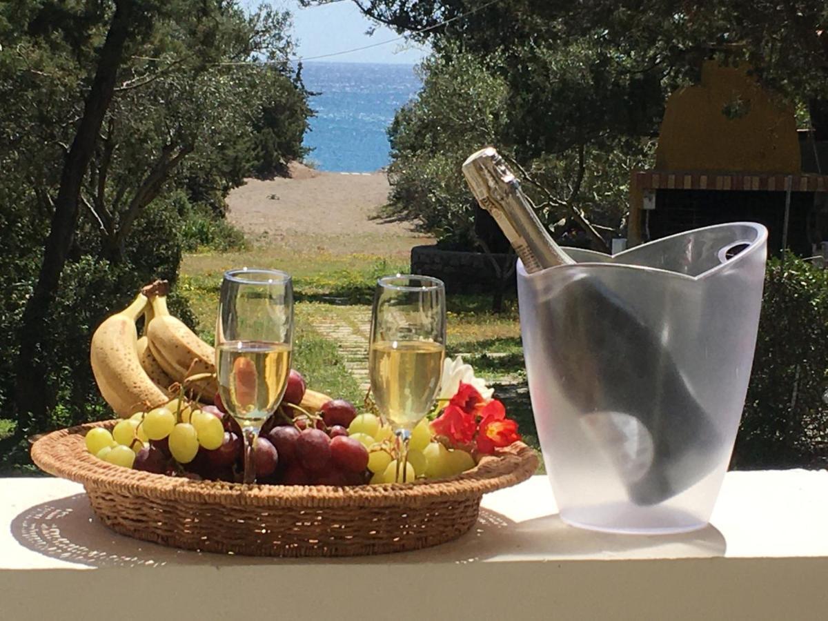 גנאדי Beachfront Villa Rhodes Seashell מראה חיצוני תמונה