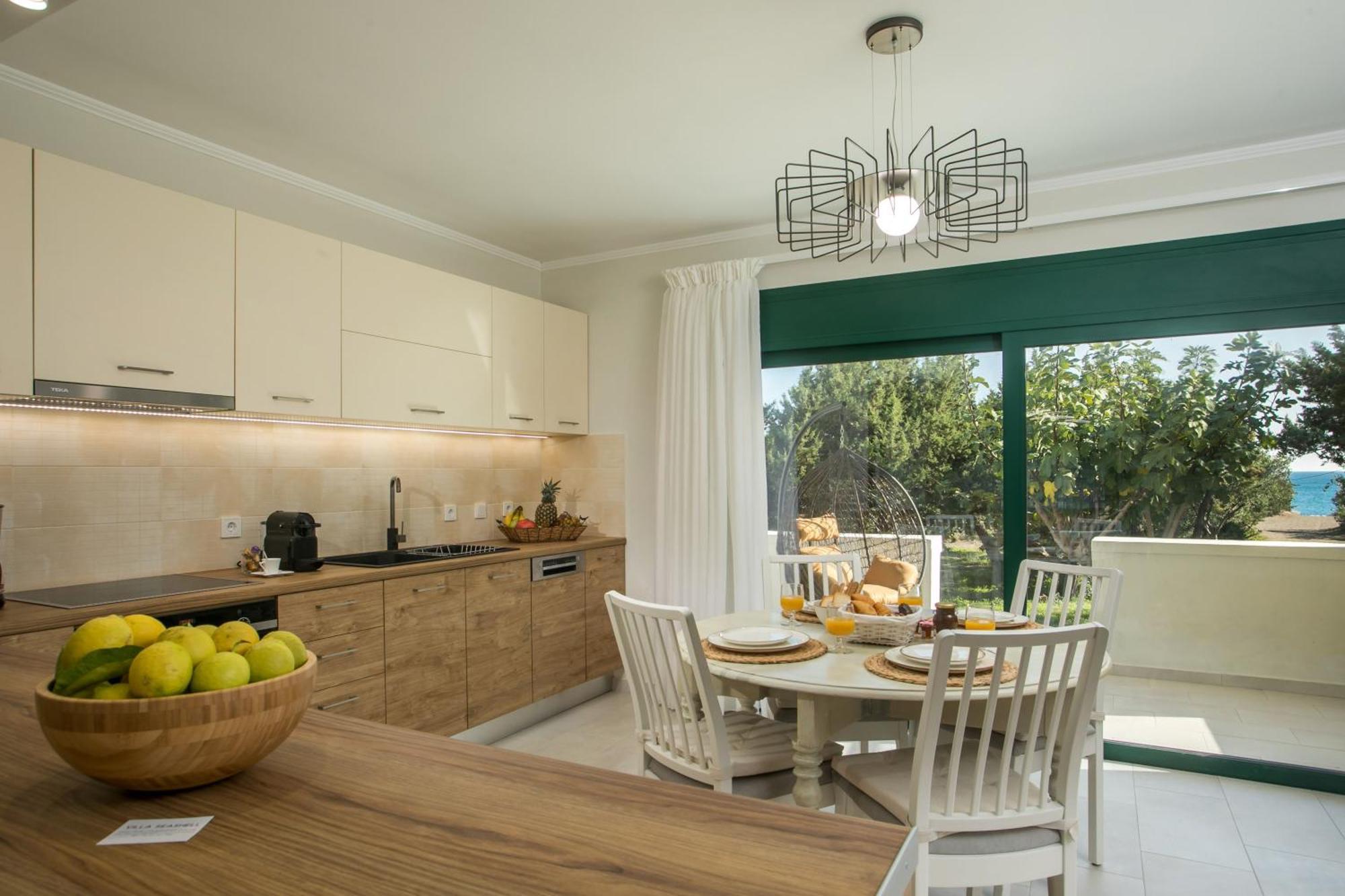 גנאדי Beachfront Villa Rhodes Seashell מראה חיצוני תמונה